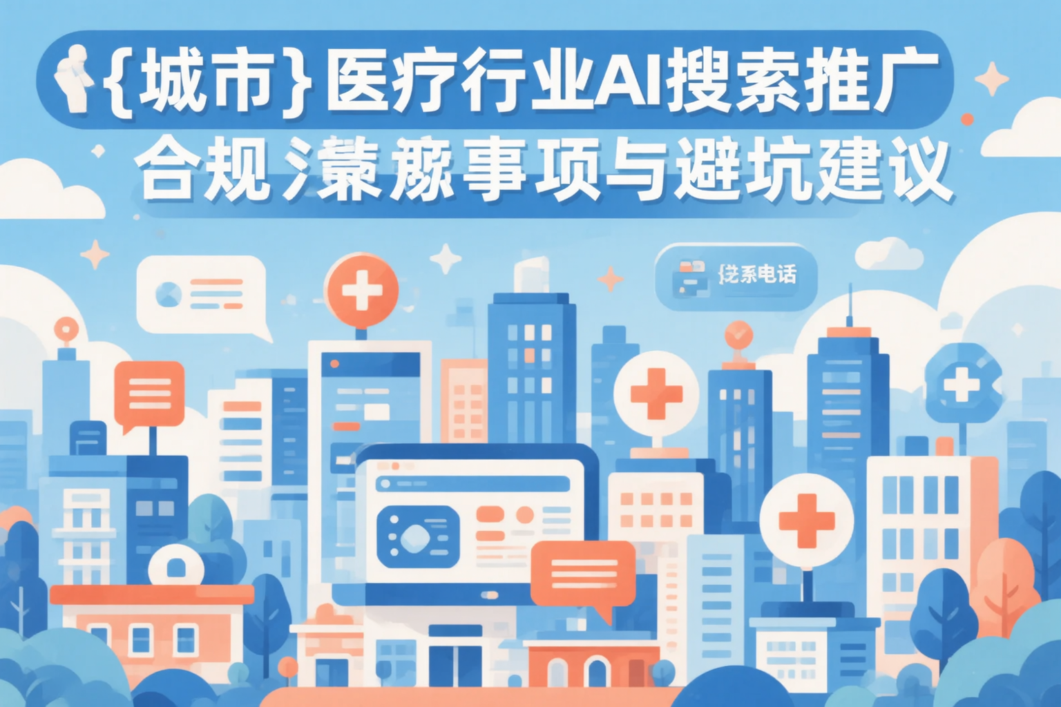 三沙医疗行业AI搜索推广合规注意事项与避坑建议