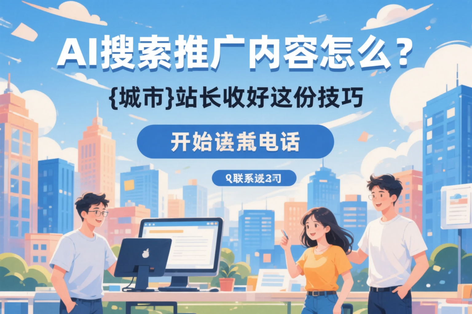AI搜索推广内容怎么写？三沙站长收好这份技巧