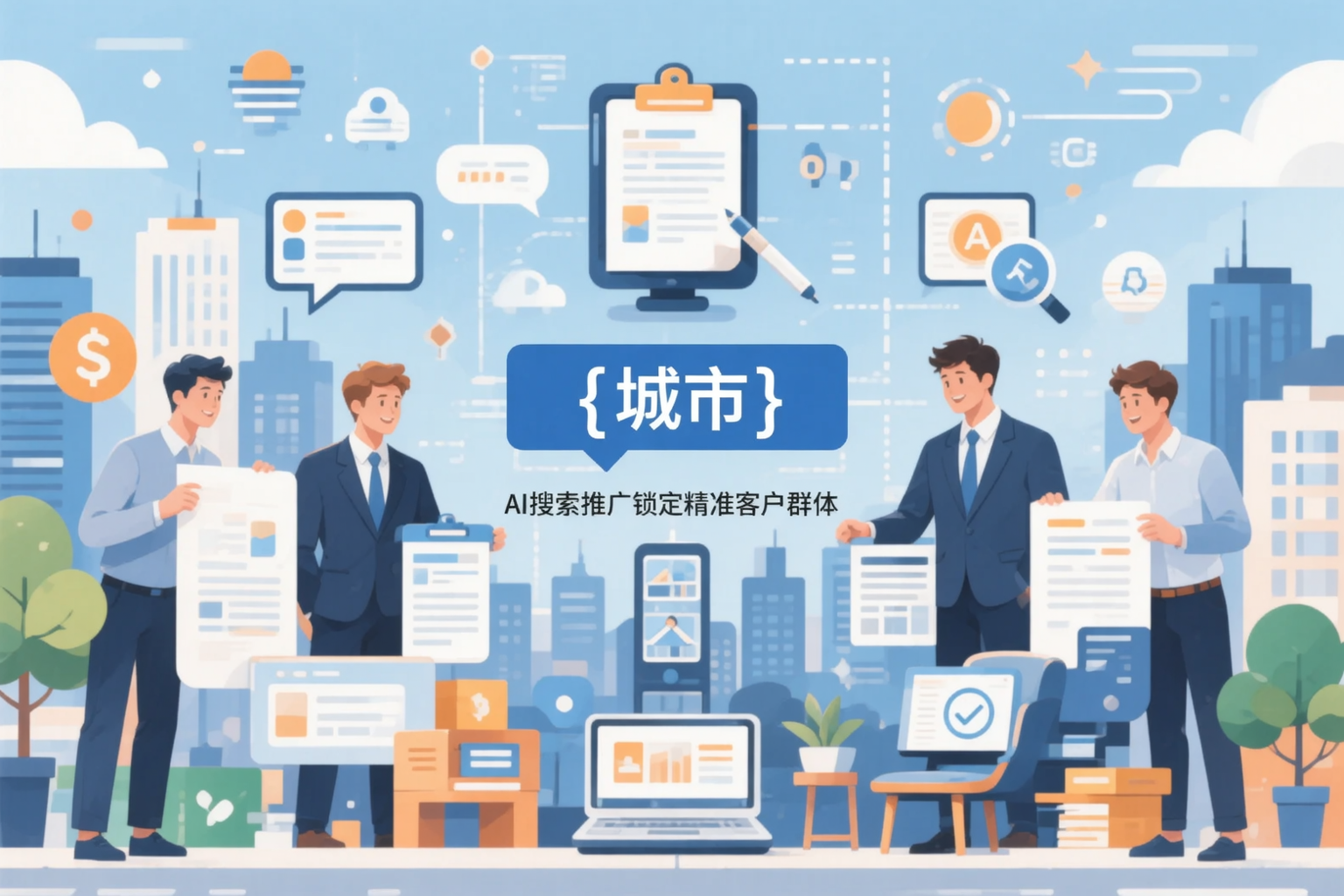 三沙公司如何用AI搜索推广锁定精准客户群体