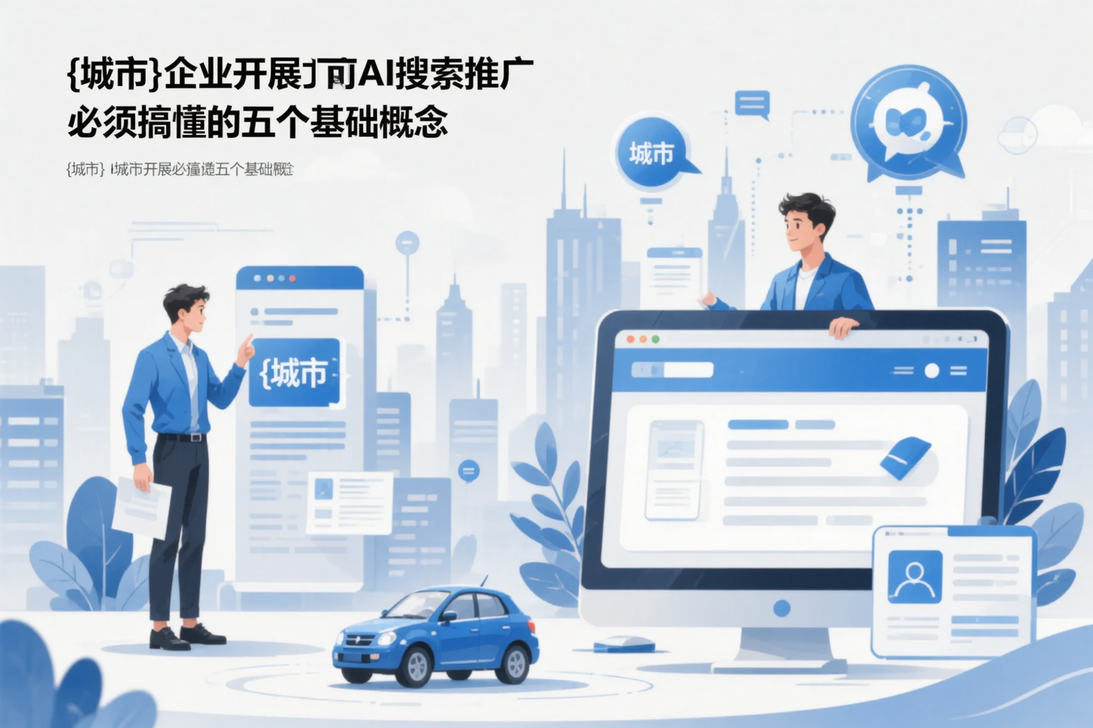 三沙企业开展AI搜索推广前必须搞懂的五个基础概念