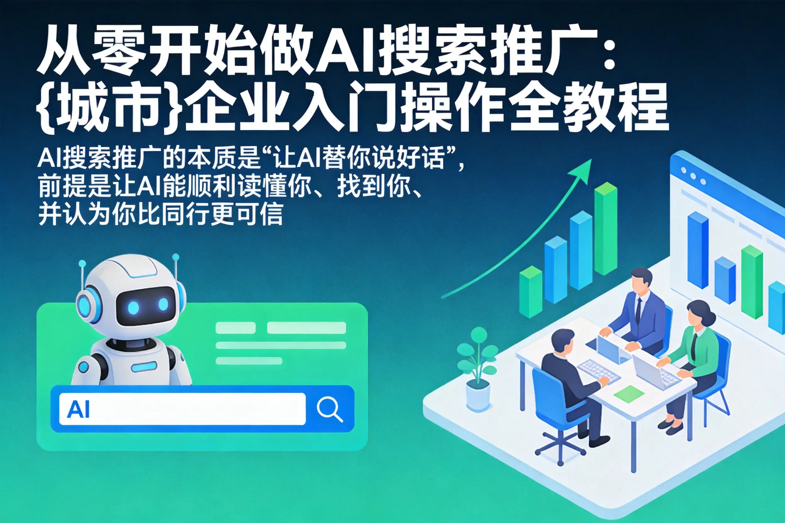 从零开始做AI搜索推广：三沙企业入门操作全教程