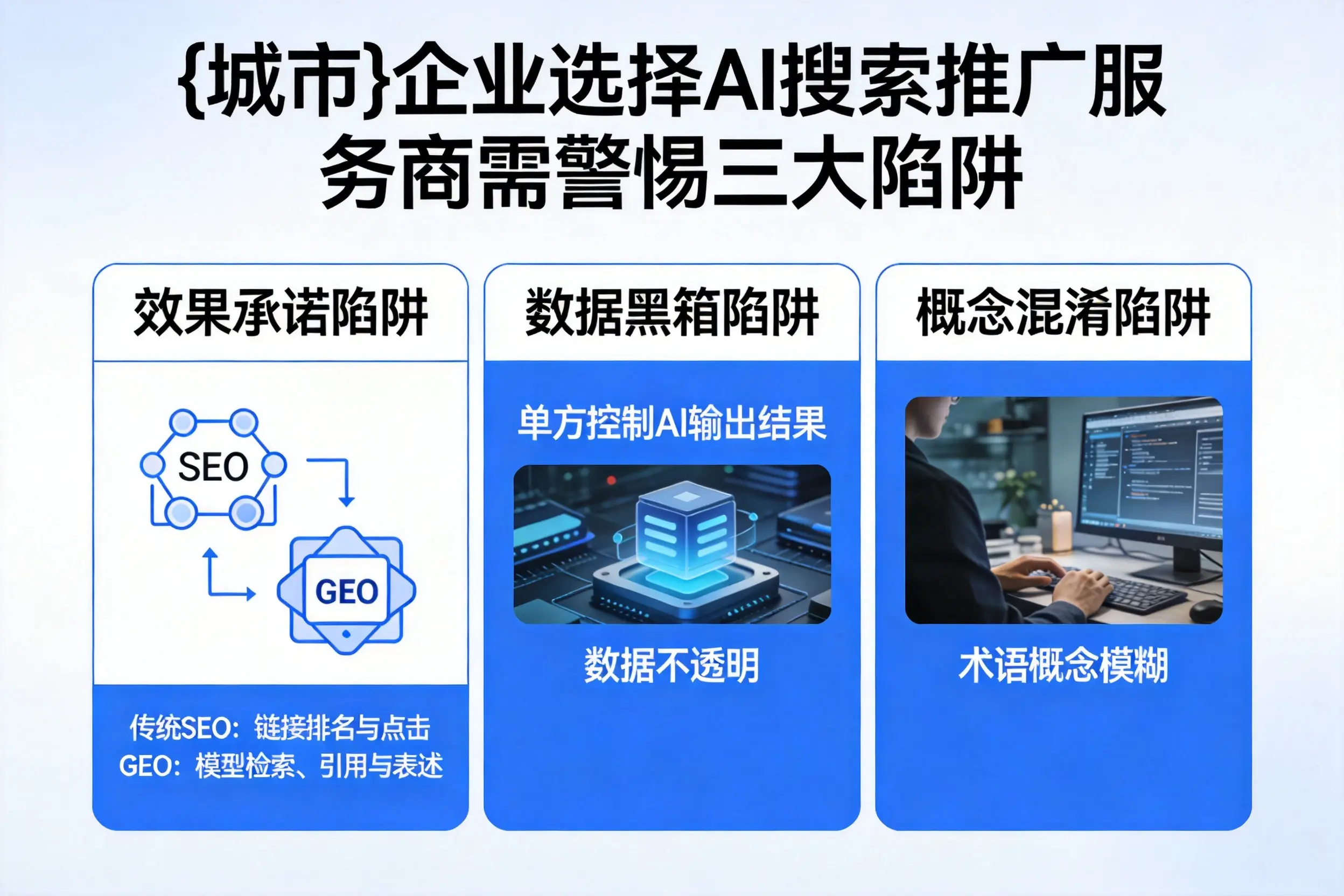 三沙企业选择AI搜索推广服务商需警惕三大陷阱