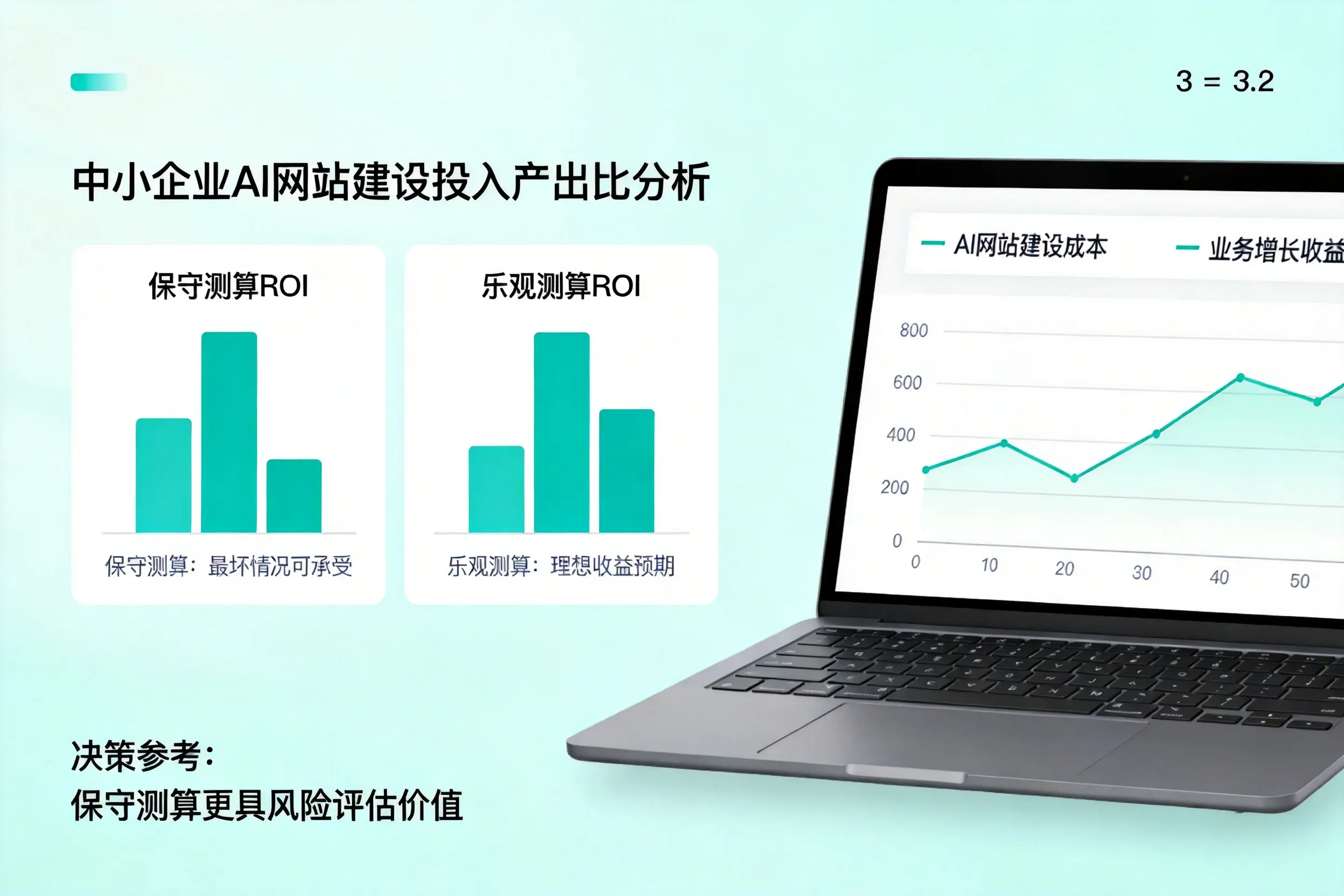 三沙中小企业AI网站建设投入产出比怎么算?先看这份分析