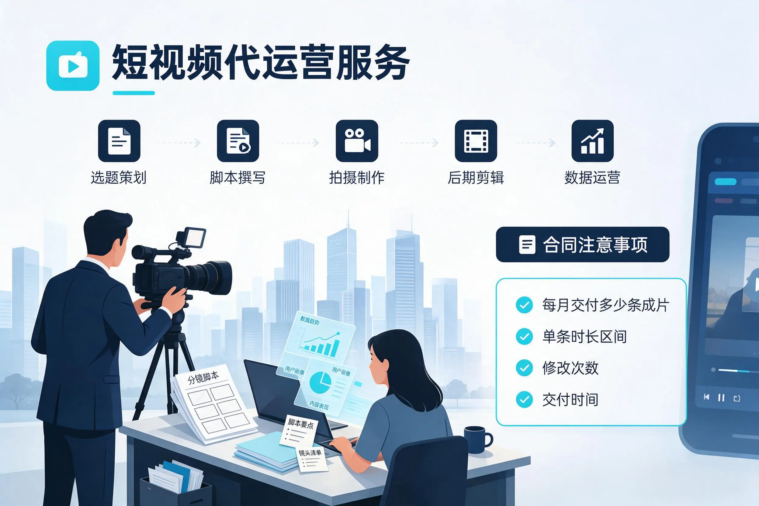 短视频代运营包含哪些服务？三沙企业常见问题科普