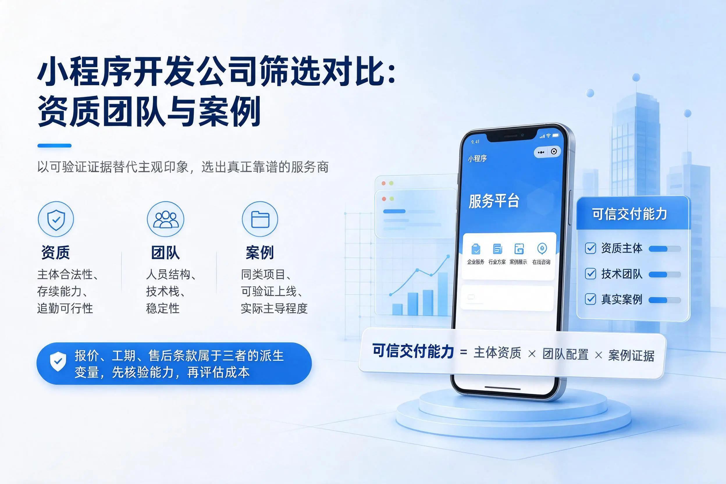 三沙小程序开发公司筛选对比：资质团队与案例